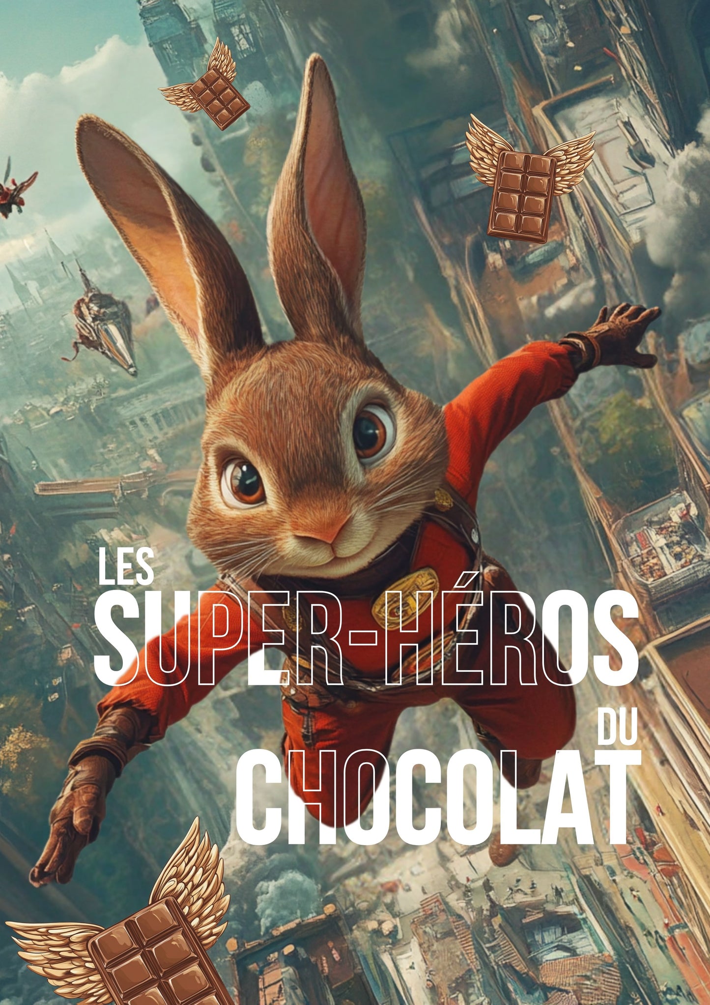 Les super-héros du chocolat - Grand jeu prêt-à-animer